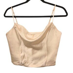 Zara Satin Effect Top EUC